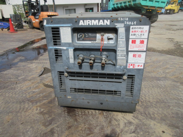 PDS175SC AIRMANの中古コンプレッサー｜株式会社ナンニチ｜53C5B24069