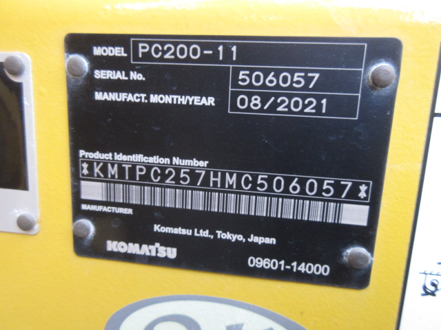 株式会社ナンニチ｜KOMATSU 油圧ショベル PC200-11 506057