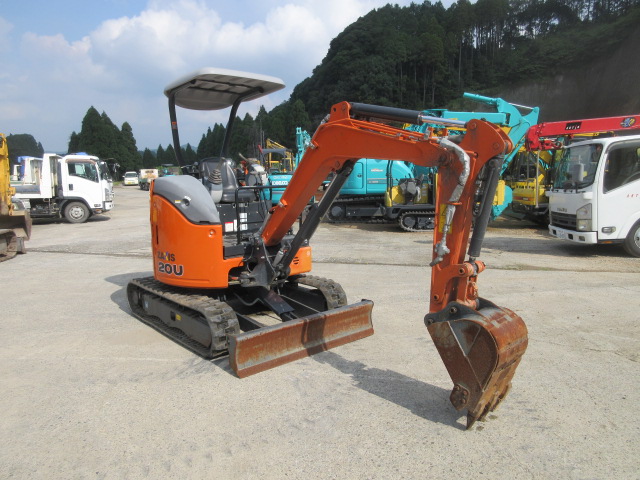 株式会社ナンニチ｜HITACHI ミニショベル ZX20U-5A 22047